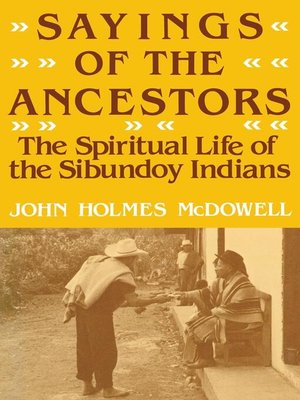 cover image of Sayings of the Ancestors